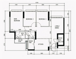 Blk 513C Saraca Breeze @ Yishun (Yishun), HDB 4 Rooms #491071011
